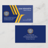 Yellow Eagle Wings氏創縁ど設者CEO 名刺 (正面/裏面)