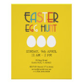 Yellow Easter Egg Hunt ポスター (正面)