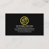 Yellow Electrician Circuit Lighting 名刺 (裏面)