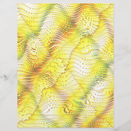 Yellow Faux Snakeskin Bulk Scrapbook Paper Pages チラシ