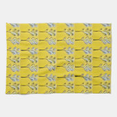 Yellow Fern Kitchen Towel キッチンタオル (横)