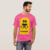 Yellow Filmmaker Directors Chair friends Tシャツ (正面フル)