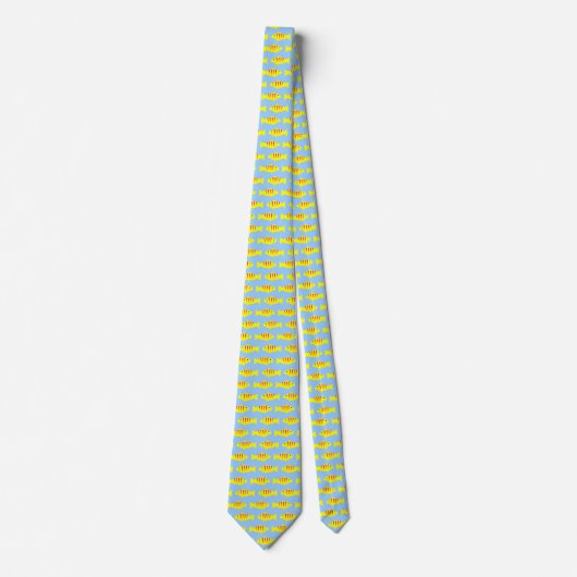 Yellow fish tie ネクタイ (正面)