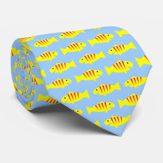 Yellow fish tie ネクタイ