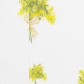 Yellow Floral Bouquet Wallpaper 壁紙 (縫い目)