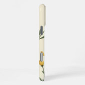 "Yellow Floral Phone Case iPhoneケース (右側面)