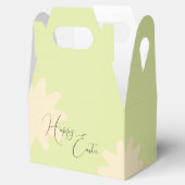 Yellow Flower Star Gift Bag Design フェイバーボックス (オープン)