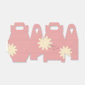 Yellow Flower Star Gift Bag Design フェイバーボックス (折り畳みなし)