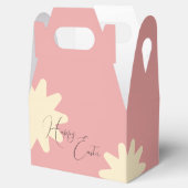 Yellow Flower Star Gift Bag Design フェイバーボックス (オープン)