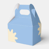 Yellow Flower Star Gift Bag Design フェイバーボックス (裏面サイド)