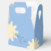 Yellow Flower Star Gift Bag Design フェイバーボックス (オープン)