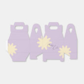 Yellow Flower Star Gift Bag Design フェイバーボックス (折り畳みなし)