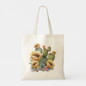 Yellow Flowering Cactus トートバッグ (裏面)