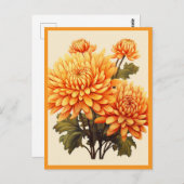 YELLOW FLOWERS #1 ポストカード (正面/裏面)