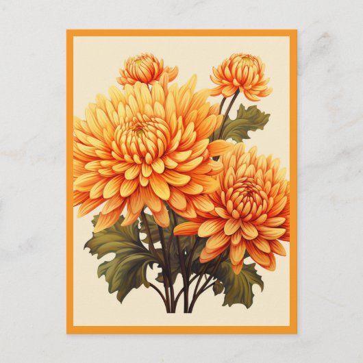 YELLOW FLOWERS #1 ポストカード (正面)