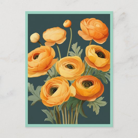 YELLOW FLOWERS #2 ポストカード (正面)