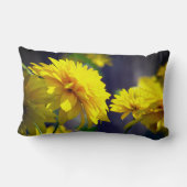 Yellow Flowers In Sunshine  ランバークッション (裏面)