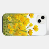 Yellow Flowers iPhoneケース (裏面横)