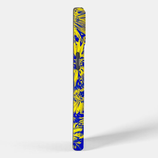 Yellow Flowers On Blue Case-Mate iPhoneケース (裏面 / 右)