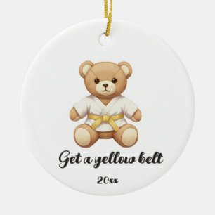 【YELLOW】For all judo lovers, young and old. セラミックオーナメント