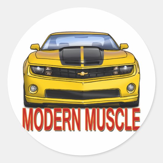 YELLOW_FRONT_CAMARO.png ラウンドシール (正面)