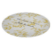 Yellow Fruit Lemons Make Lemonade カッティングボード (角)