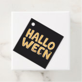 Yellow Gingham Halloween Cat フェイバータグ (インサイチュ)