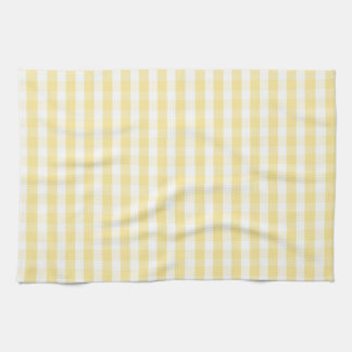 Yellow Gingham kitchen towel キッチンタオル