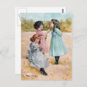 Yellow Glow on Chinはバターが好きだという意味 ポストカード (正面/裏面)