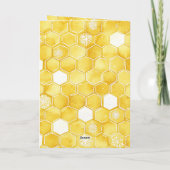 Yellow Gold Honey Christmas Tree カード (裏面)