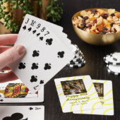 Yellow golden photo 30th wedding anniversary name  トランプ (インサイチュ)