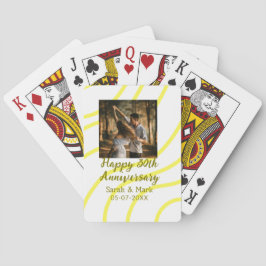 Yellow golden photo 30th wedding anniversary name  トランプ