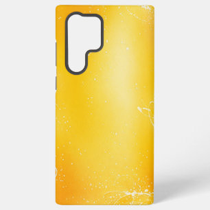 Yellow Gradient Watercolor Phone Case Samsung Galaxy S22 Ultraケース