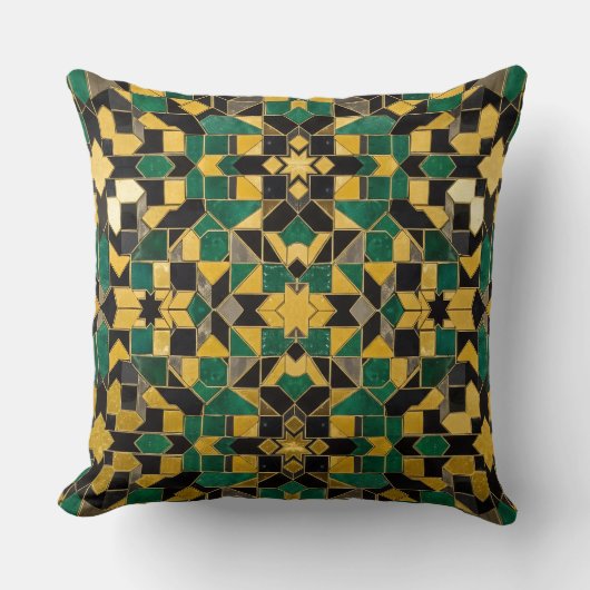 yellow green  クッション (正面)