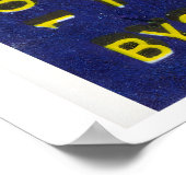 Yellow Green Chair - Matchbox Print - Czech Wall ポスター (角)