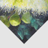 Yellow Green Flowering Gumnut Decoupage 薄葉紙 (詳細)