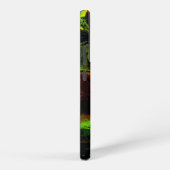 Yellow green pouring samsung galaxyケース (右側面)