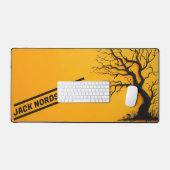 Yellow Halloween デスクマット (キーボード&マウス)