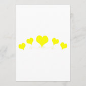 Yellow Hearts Design Wedding メニュー (裏面)