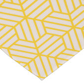 Yellow Hexagon Pattern Table Runner ロングテーブルランナー (コーナー)