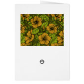 Yellow hibiscus (裏面)