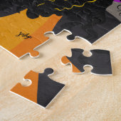 Yellow Hibiscus ジグソーパズル (側面)