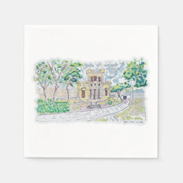 Yellow Historic Villa スタンダードカクテルナプキン