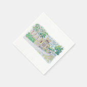 Yellow Historic Villa スタンダードカクテルナプキン (角)