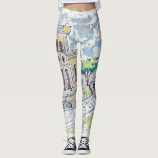 Yellow Historic Villa レギンス