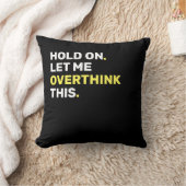 Yellow Hold On Me Over Ad おもしろい Devel クッション (ブランケット)