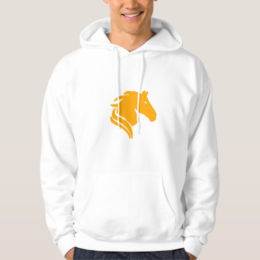 Yellow Horse Zodiac Sweatshirt – Identity Gift パーカ (正面)