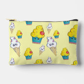 Yellow Ice Cream Popsicle Pencil Case アクセサリーポーチ (正面)