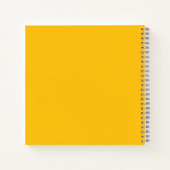 Yellow Insulin Forever Notebook. ノートブック (裏面)