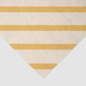 Yellow Ivory Cream Beige Stripes 薄葉紙 (詳細)
